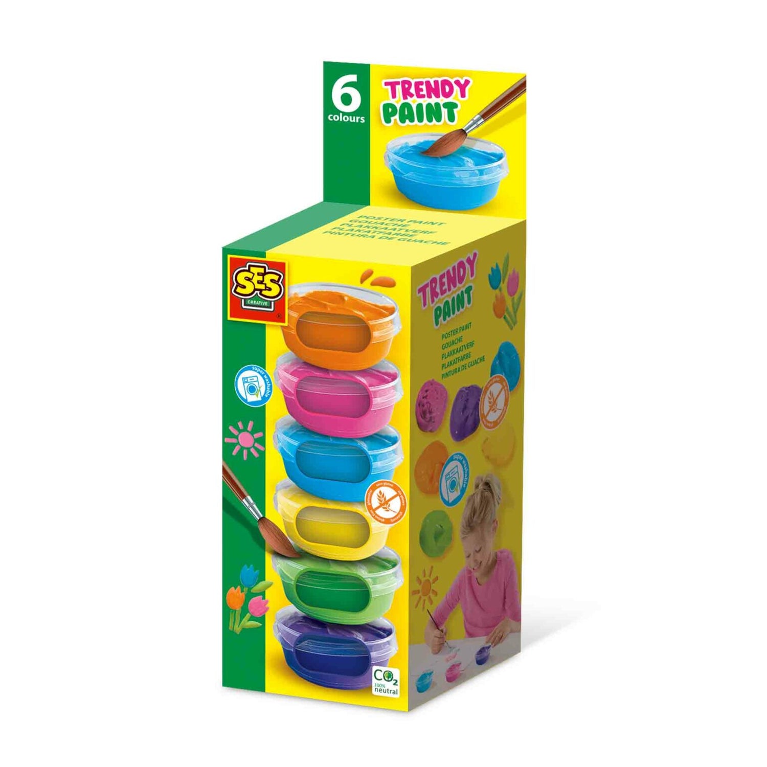 Плакатна боя (6x45ml)