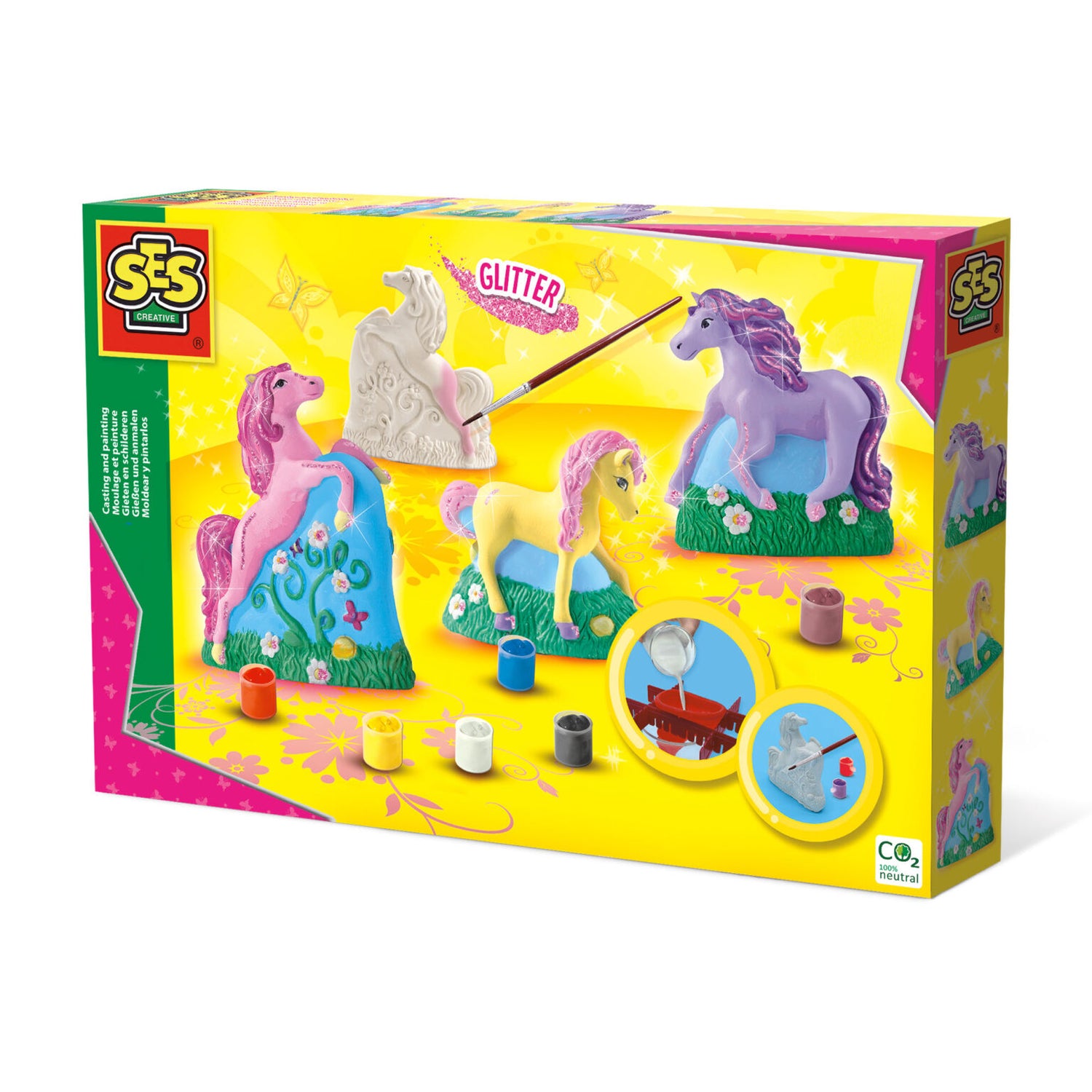 Ustvarjanje in slikanje - 3 konji