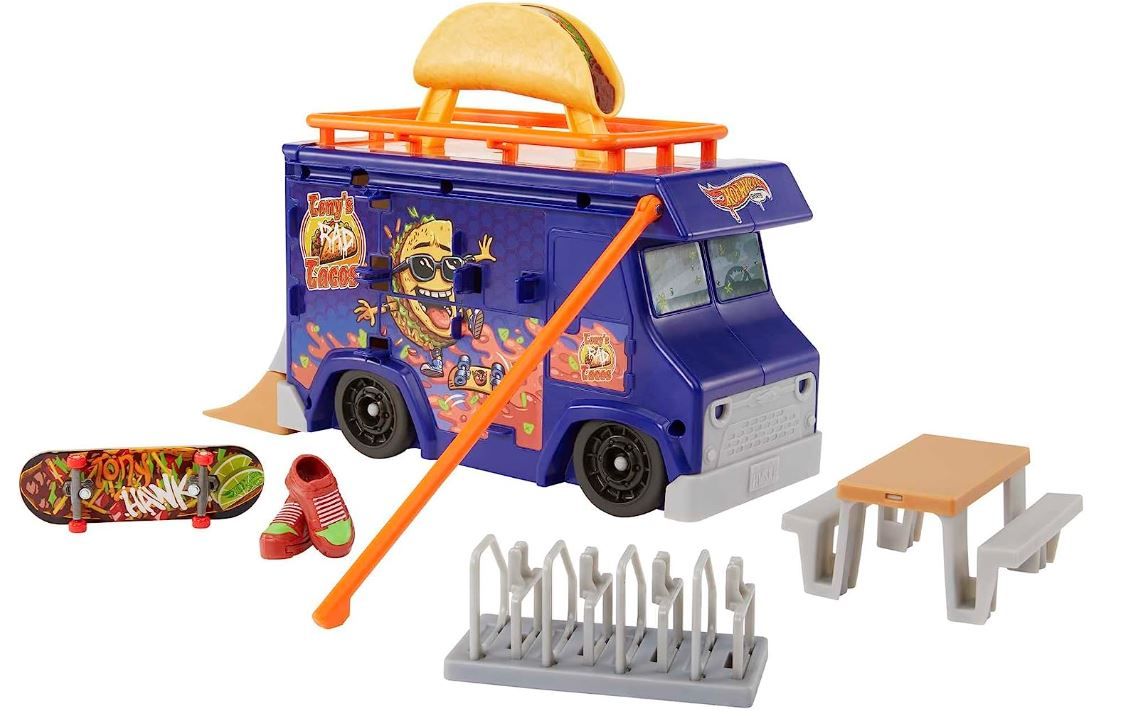 Hot Wheels Skate Taco Truck Play Case (HMK00)