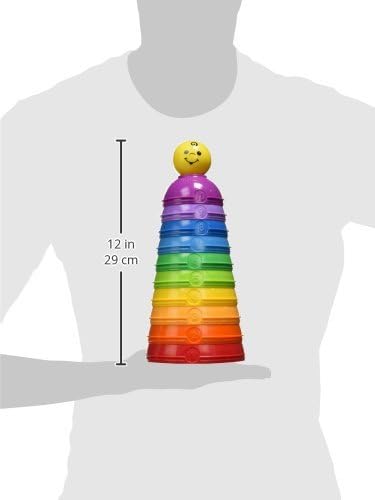 Fisher-Price - Блестящи основи: Купички за подреждане и търкаляне (W4472)