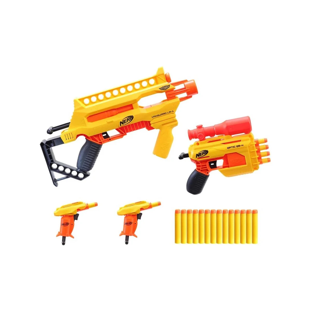 Arma в пехотен комплект (Жълт) 32x68 см Alpha Strike Nerf