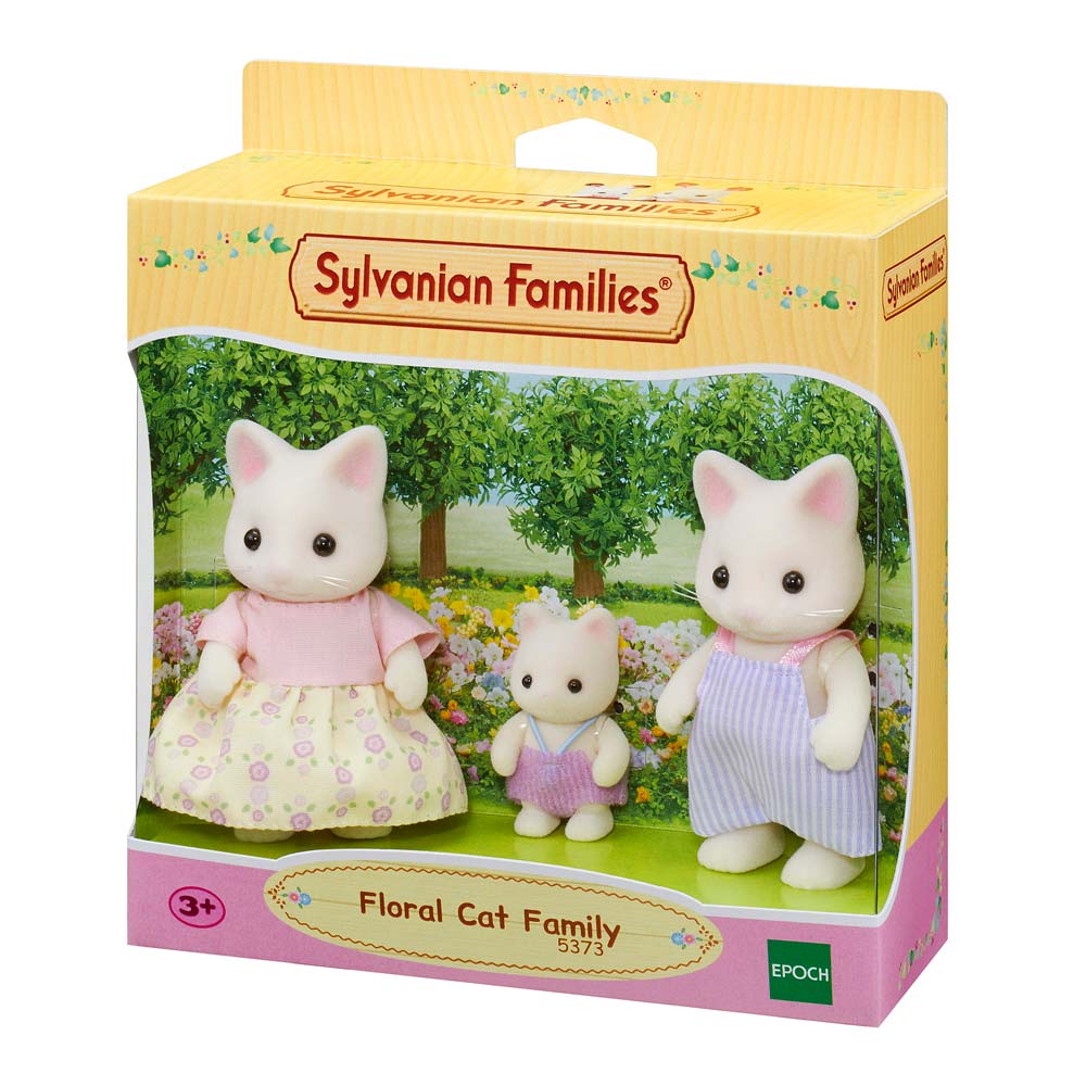 Sylvanian Families - družina cvetličnih mačk