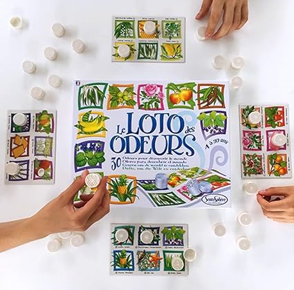 Образователна игра - Лото на ароматите
