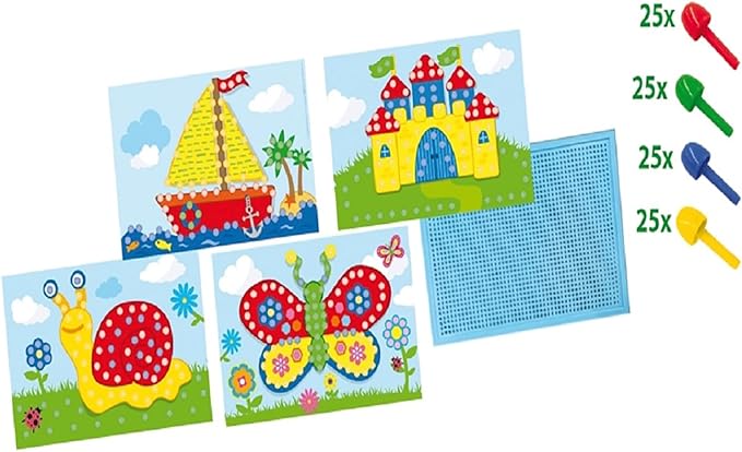 Mozaik tabla s karticami