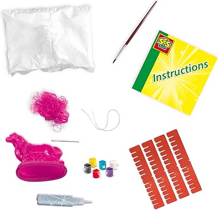 Ustvarjanje in slikanje - Konj z belo grivo