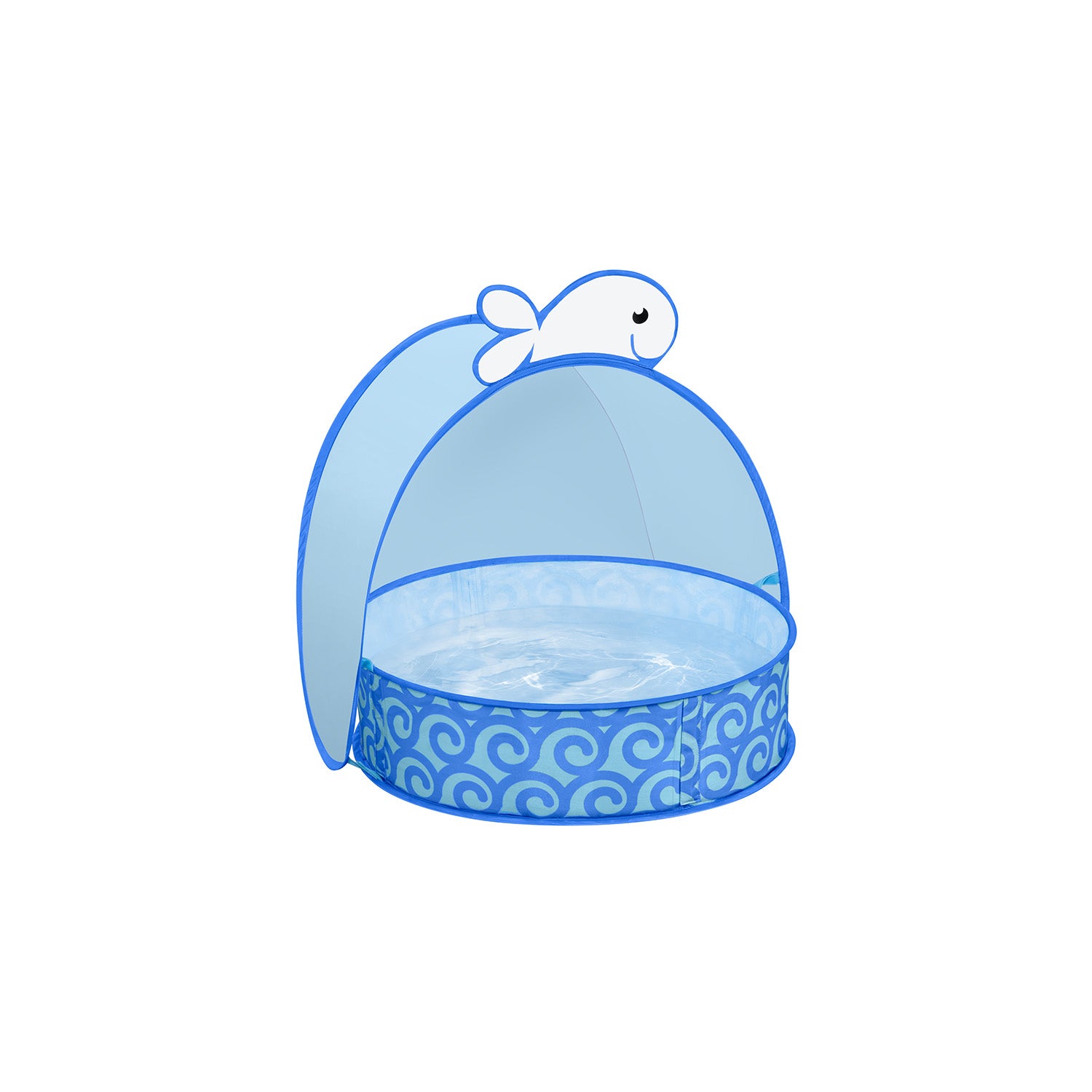 Bestway надуваем детски басейн с чадър