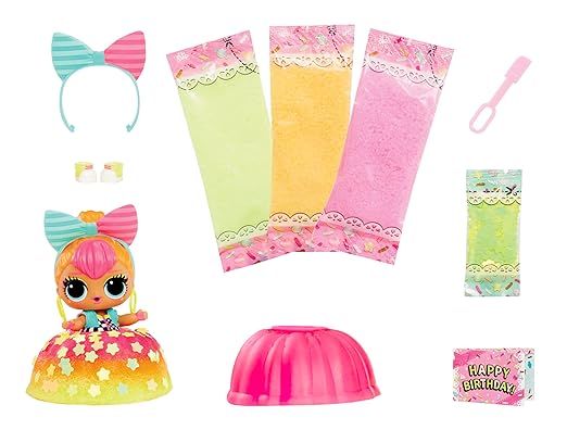 MGA L.O.L. Presenečenje: Mix & Make - Lutka za rojstnodnevno torto (593140EUC)