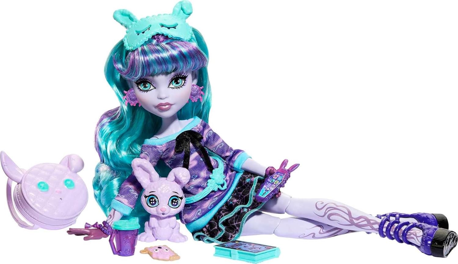 Mattel Monster High: Нощувка с чудовища - Twyla (HLP87)