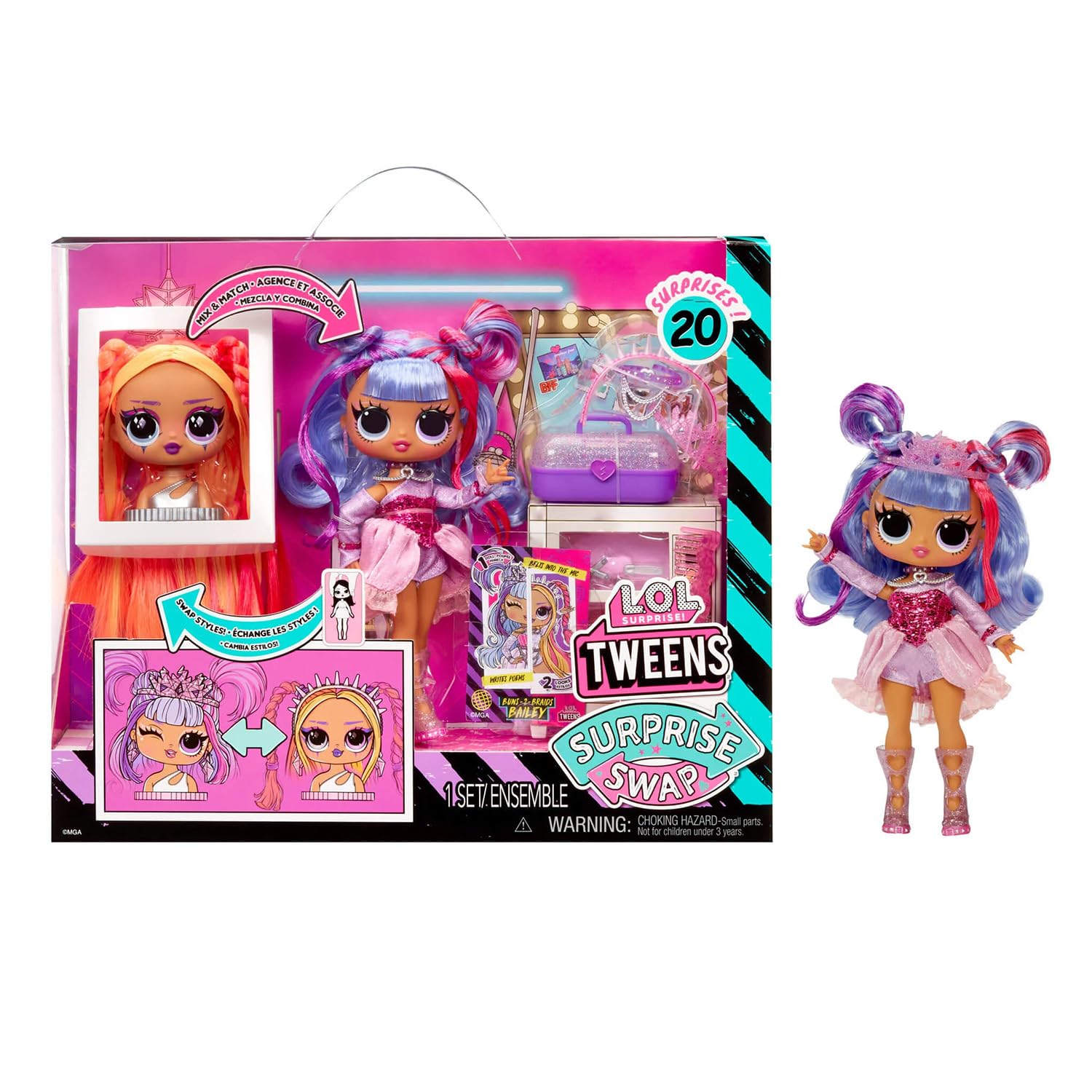 L.O.L Surprise! - Кукла Buns to Braids Bailey