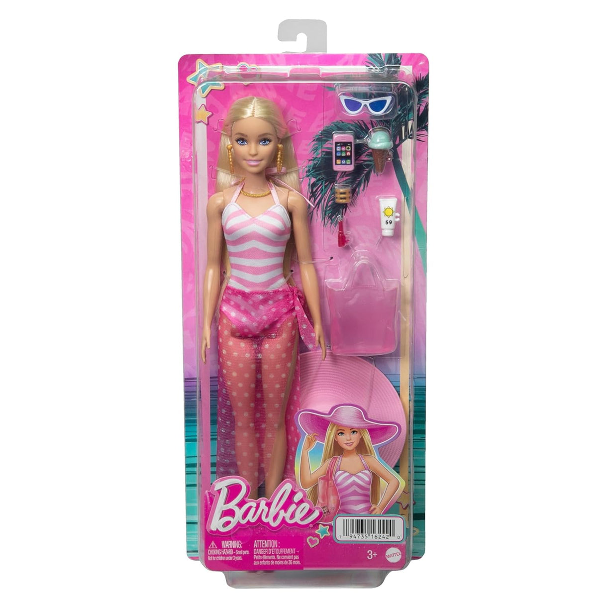 Mattel Barbie - Plažna lepotica (HPL73)
