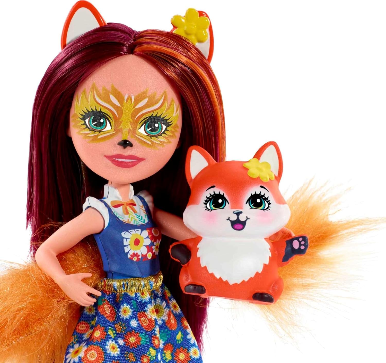 Mattel Enchantimals Мини кукла - Felicity Fox & Flick (FXM71)