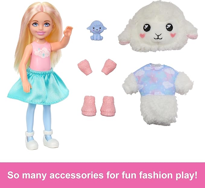 Mattel Chelsea Cutie Reveal - Jagnje (HKR18)