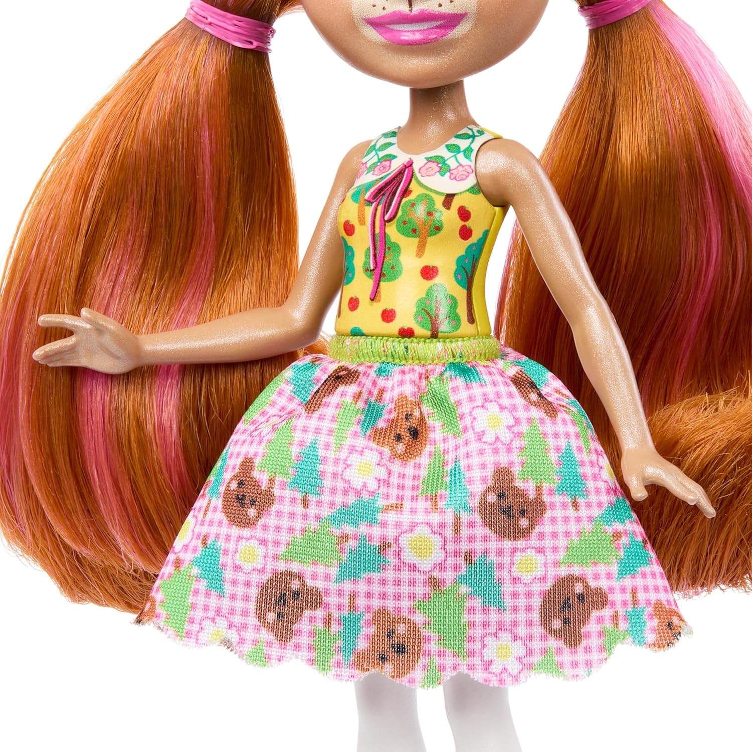 Mattel Enchantimals Мини кукла - Билокси Мечка & Трейл (HTP81)