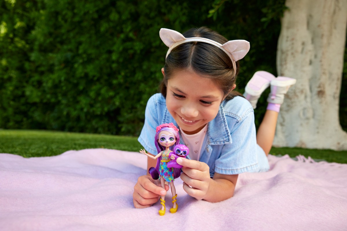 Mattel Enchantimals - Сабиндра Ленивец & Ханг (HRX82)