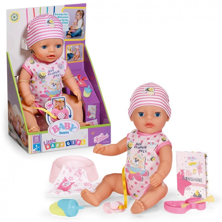 Zapf Creation: Baby Born - Малко момиченце (36 см) (834596-116724)