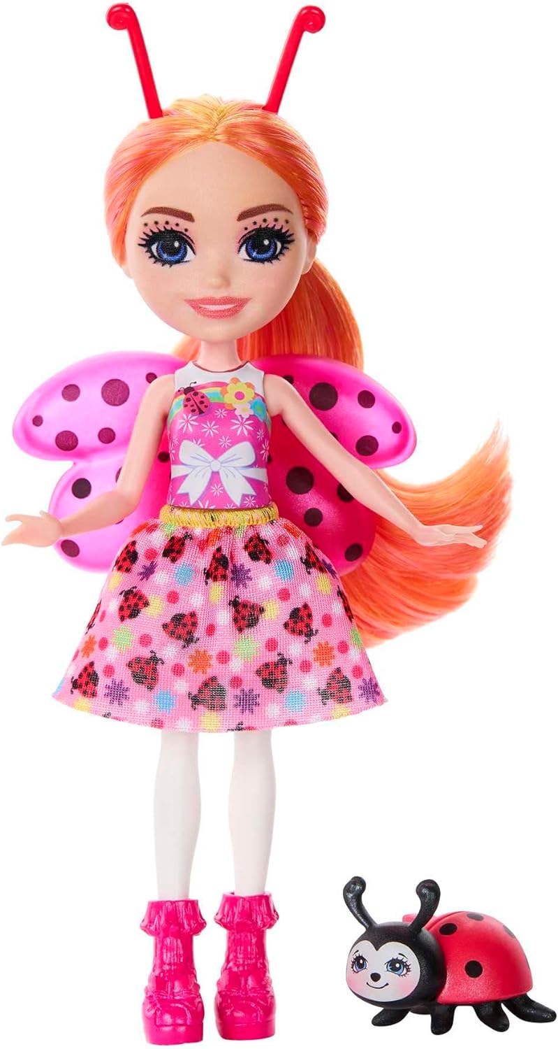Mattel Enchantimals - Кукла Ладона Гъсеница & Уаф (HNT57)