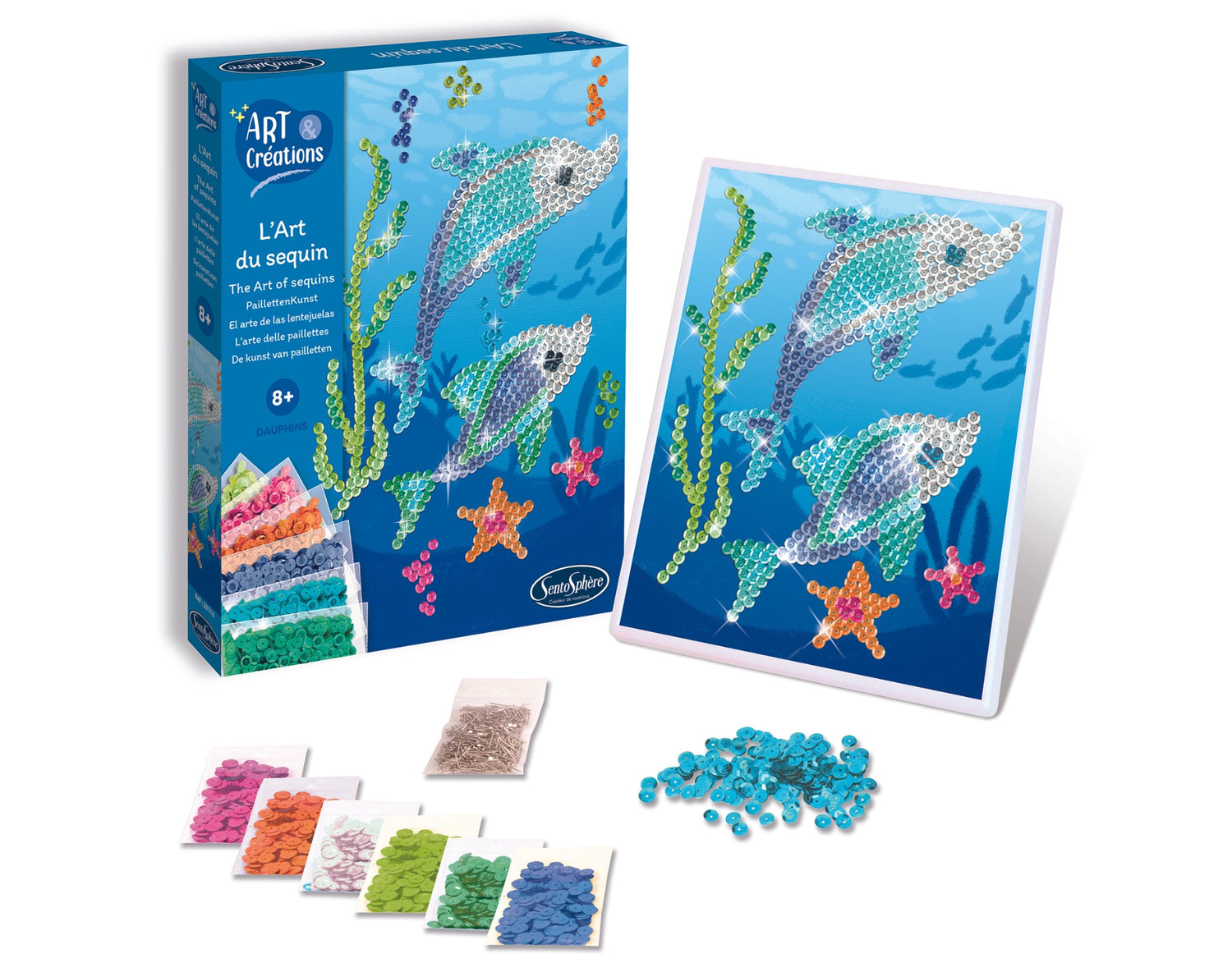 Art & Creations L'art Du Sequin - Делфини