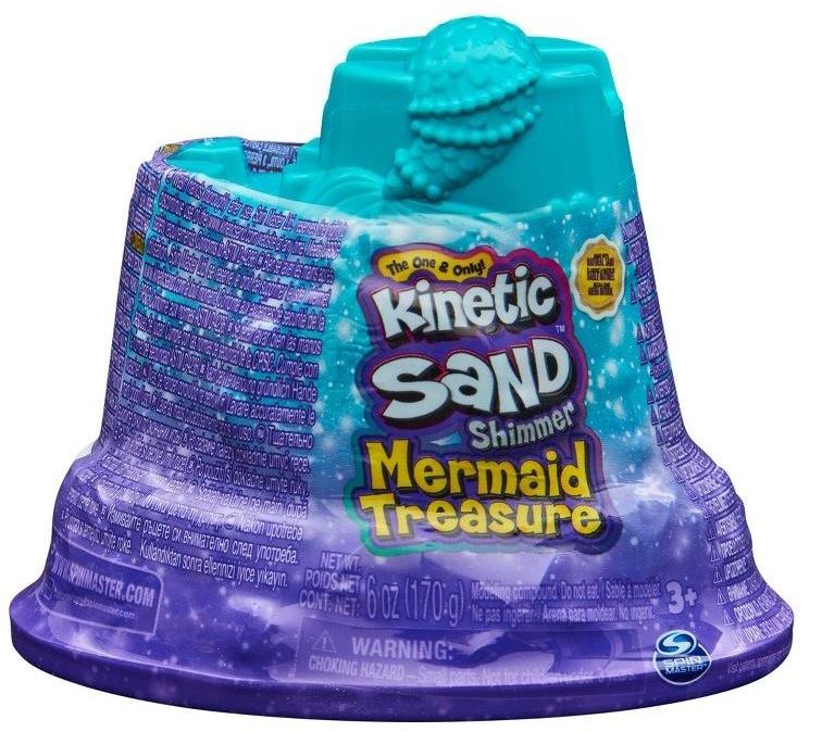 Kinetic Sand Shimmer - Кутия за съкровища на морската сирена (6064334)