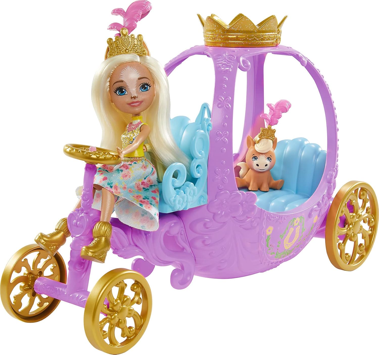 Mattel Кралски Enchantimals - Кралска каляска (GYJ16)