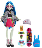 Mattel Monster High: Кукла Ghoulia Yelps с кукла и аксесоари Sir Hoots (HHK58)