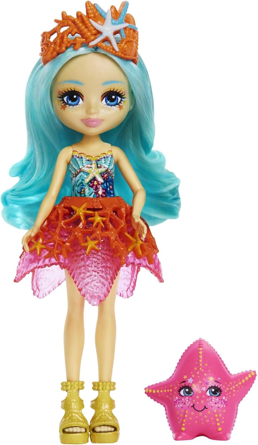 Mattel Кралски Enchantimals - Staria морска звезда & Beamy (HCF69)