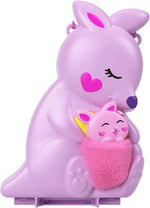 Mattel Polly Pocket - Чанта Мама & Джоуи Кенгуру (HKV50)