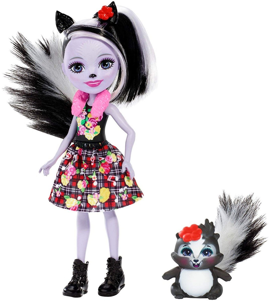 Mattel Enchantimals Мини кукла - Сейдж Скункс и Кейпър (FXM72)