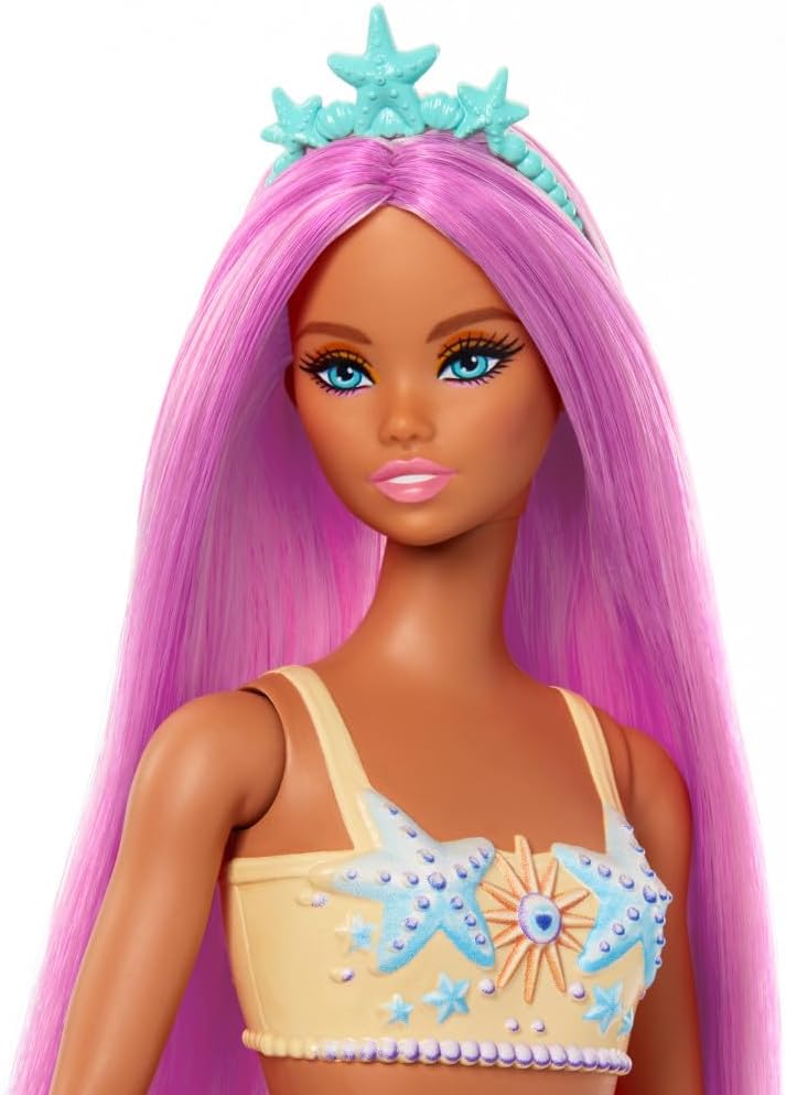 Mattel Barbie Dreamtopia: Розова морска момиче (HRR05)