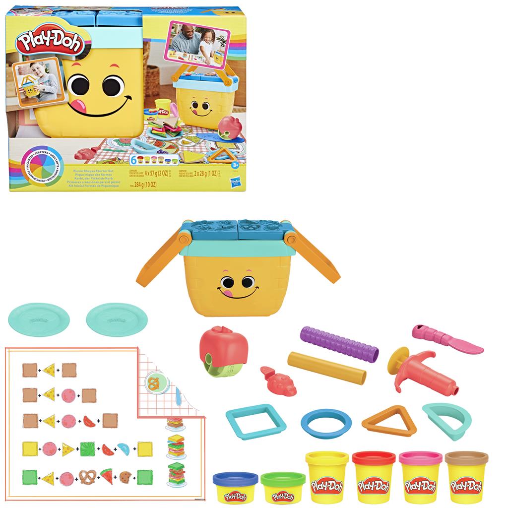 Hasbro Play-Doh: Picnic Shapes Starter Set (F6916)