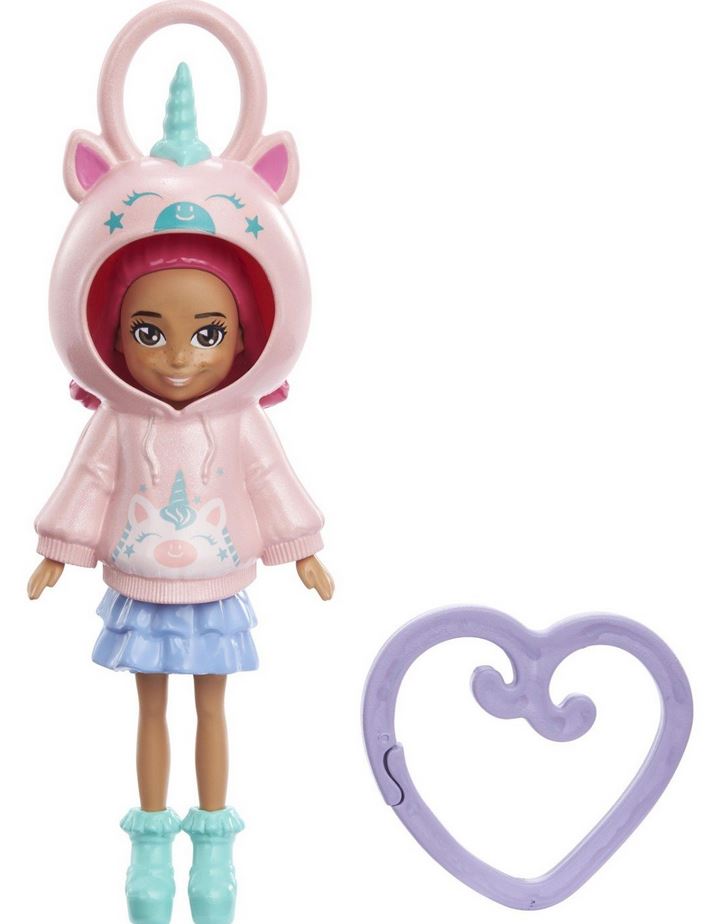 Mattel Polly Pocket - Кукла Марго с пуловер с еднорог (HKW02)