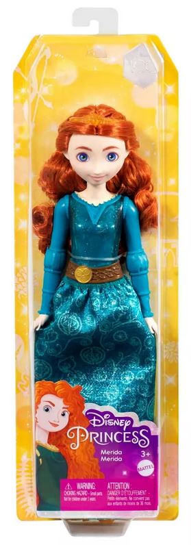 Mattel Disney Princess - Merida modna punčka (HLW13)