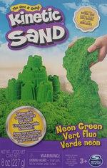 Kinetic Sand - Комплект за пясъчник - неоново зелено (20138720)