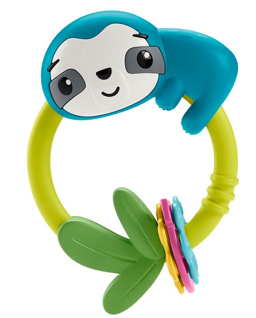 Fisher-Price - Дрънкалка ленивец (HKD70)