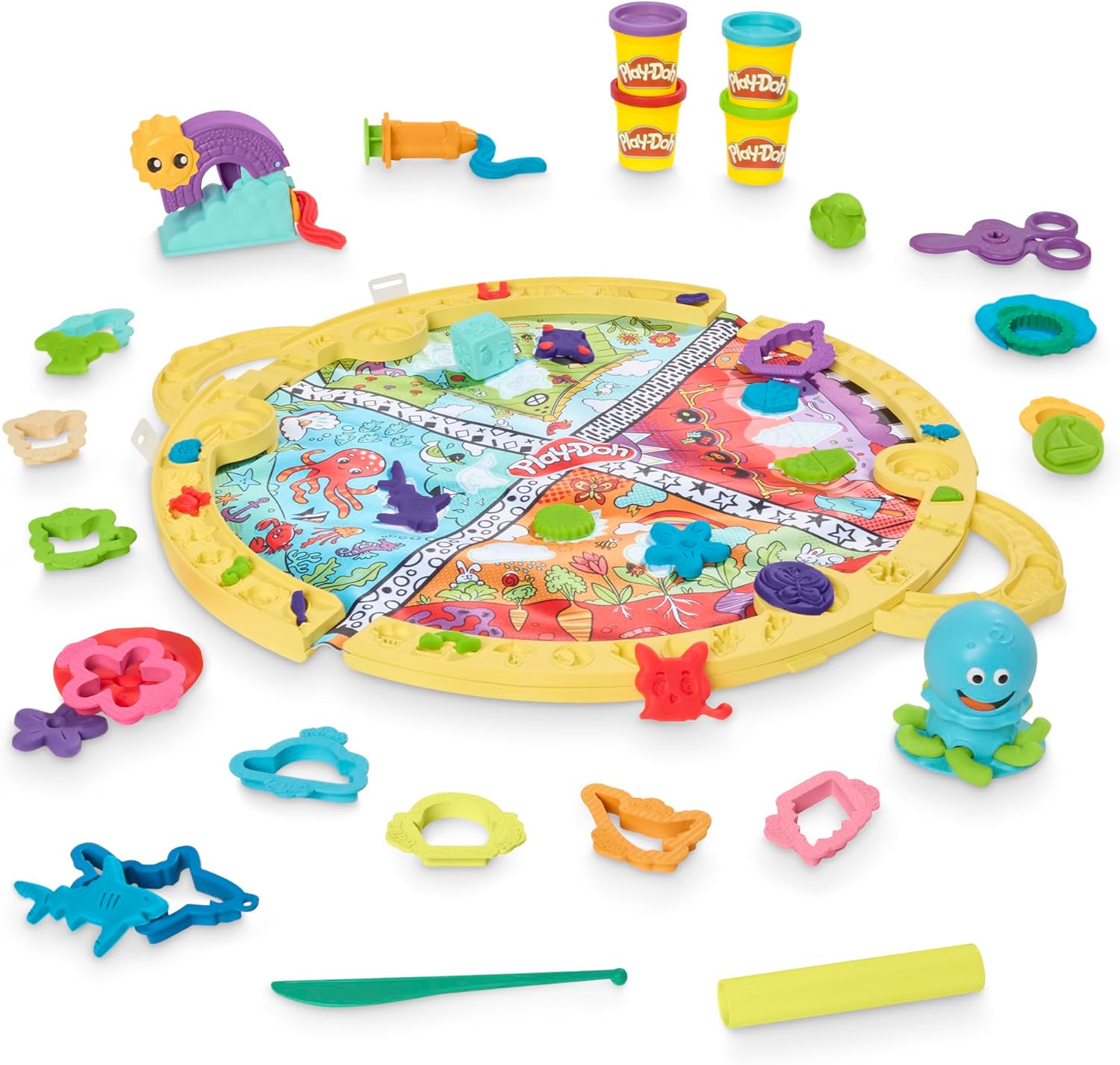 Hasbro Play-Doh Начален комплект: Сгъваема игрална подложка (F9143)