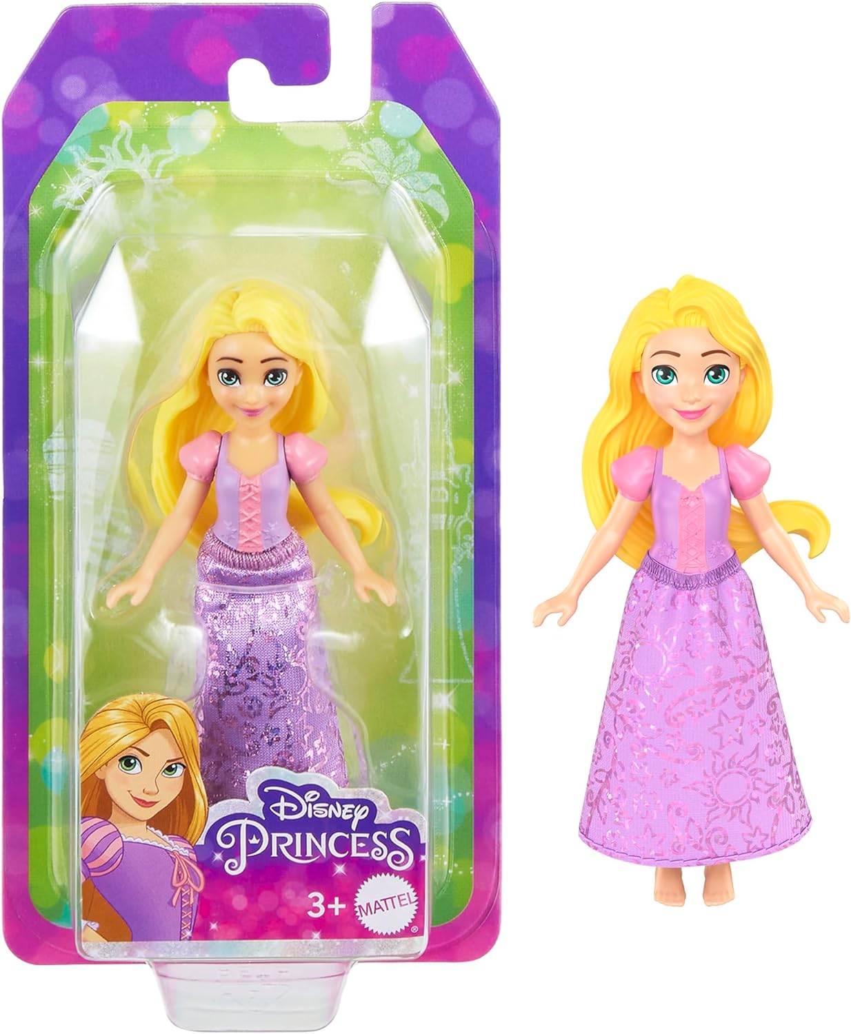 Mattel Disney: Принцеса - Малко момиченце Златокоска (9см) (HLW70)