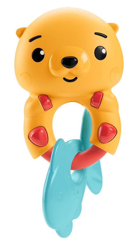 Fisher-Price - Бебешка дрънкалка видра (HKD69)