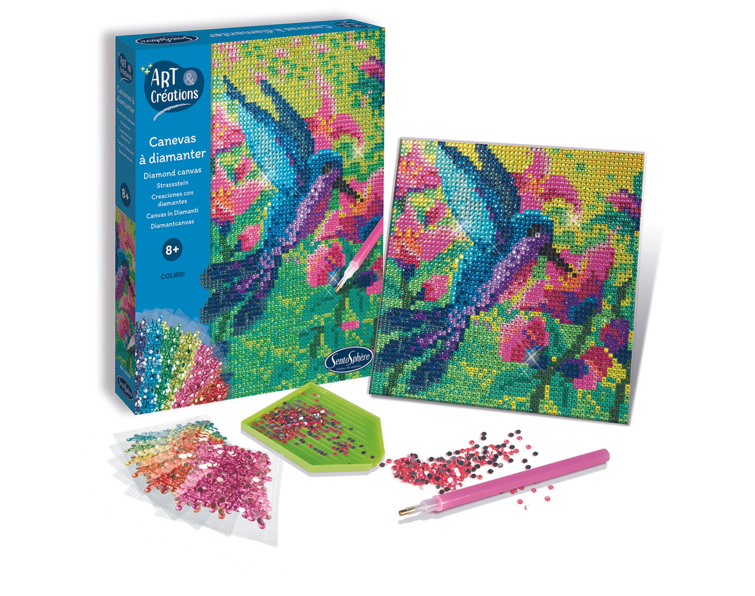 Art & Creations Canevas A Diamanter - Колибри