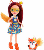 Mattel Enchantimals Мини кукла - Felicity Fox & Flick (FXM71)