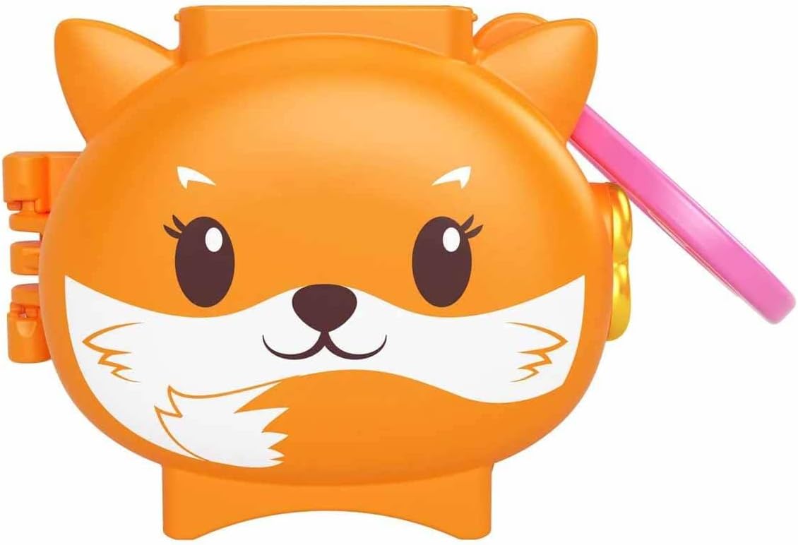 Mattel Polly Pocket Mini - Компактен комплект за игра с лисица (HRD39)