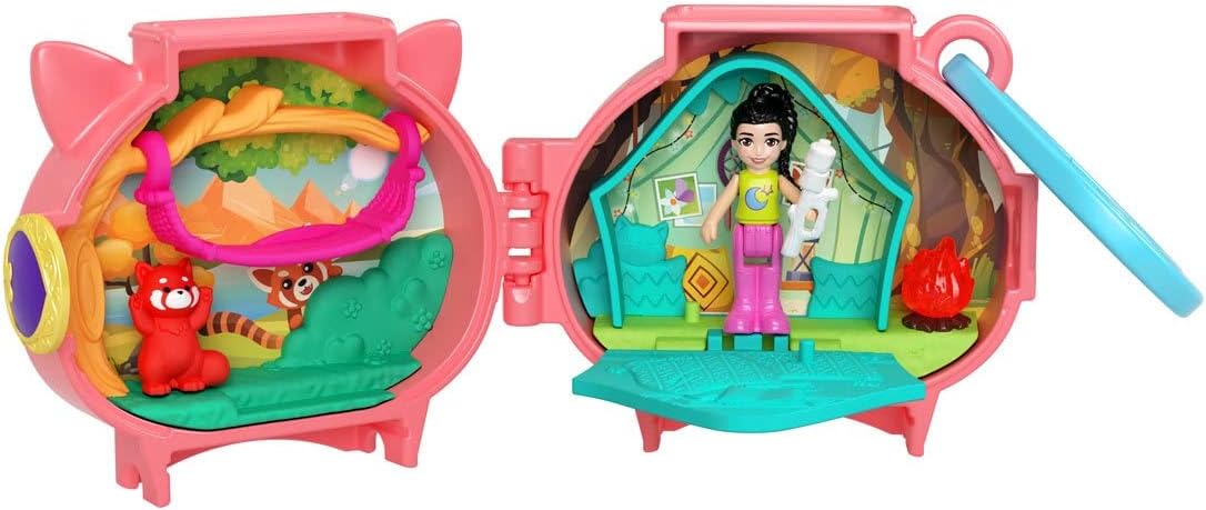Mattel Polly Pocket Mini - Компактен комплект с поличка (HKV49)