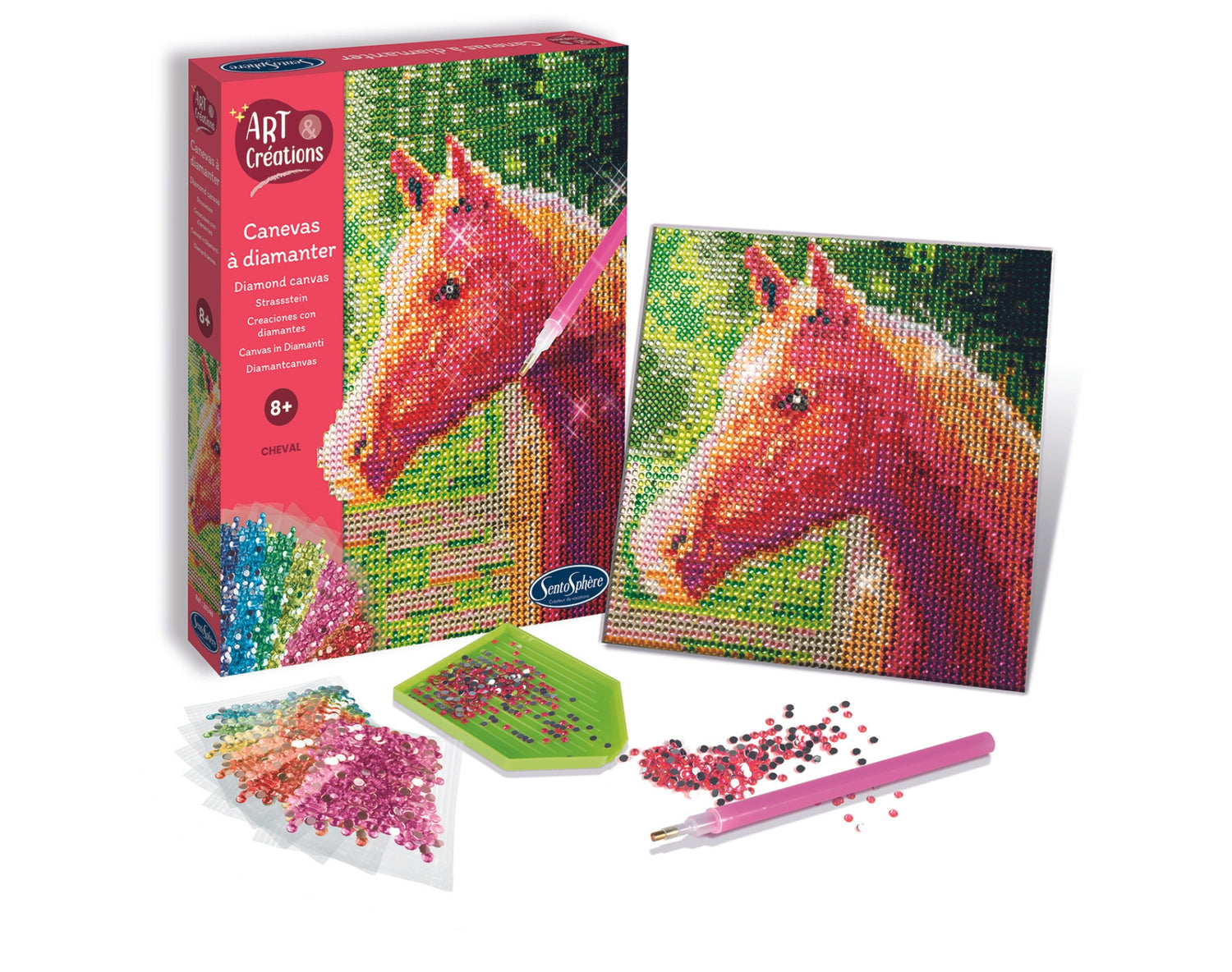 Art & Creations Canevas A Diamanter - Кон