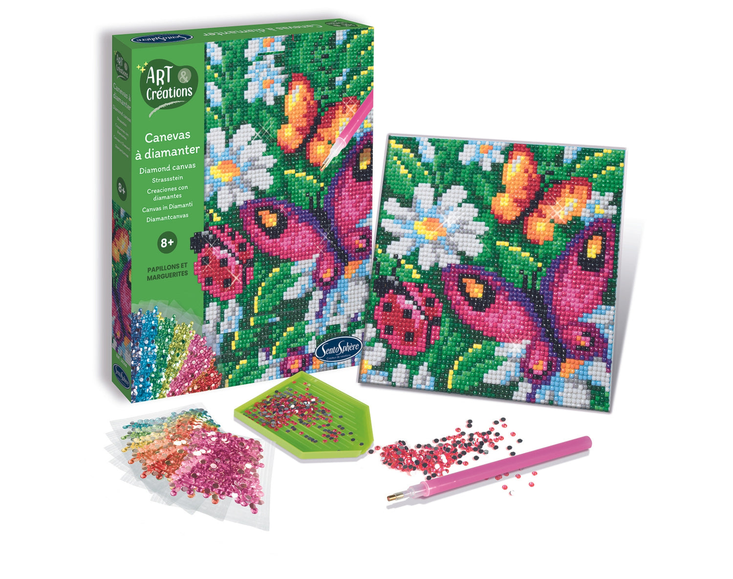 Art & Creations Canevas A Diamanter - Пеперуда