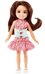 Mattel Barbie Chelsea - Majhna punčka z opornico za skoliozo (HKD90)