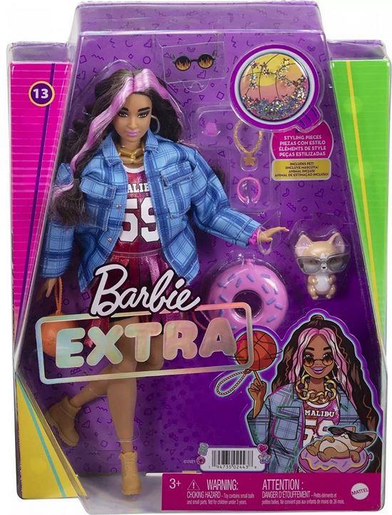 Mattel Barbie Extra - Lutka s hišnim ljubljenčkom (HDJ46)