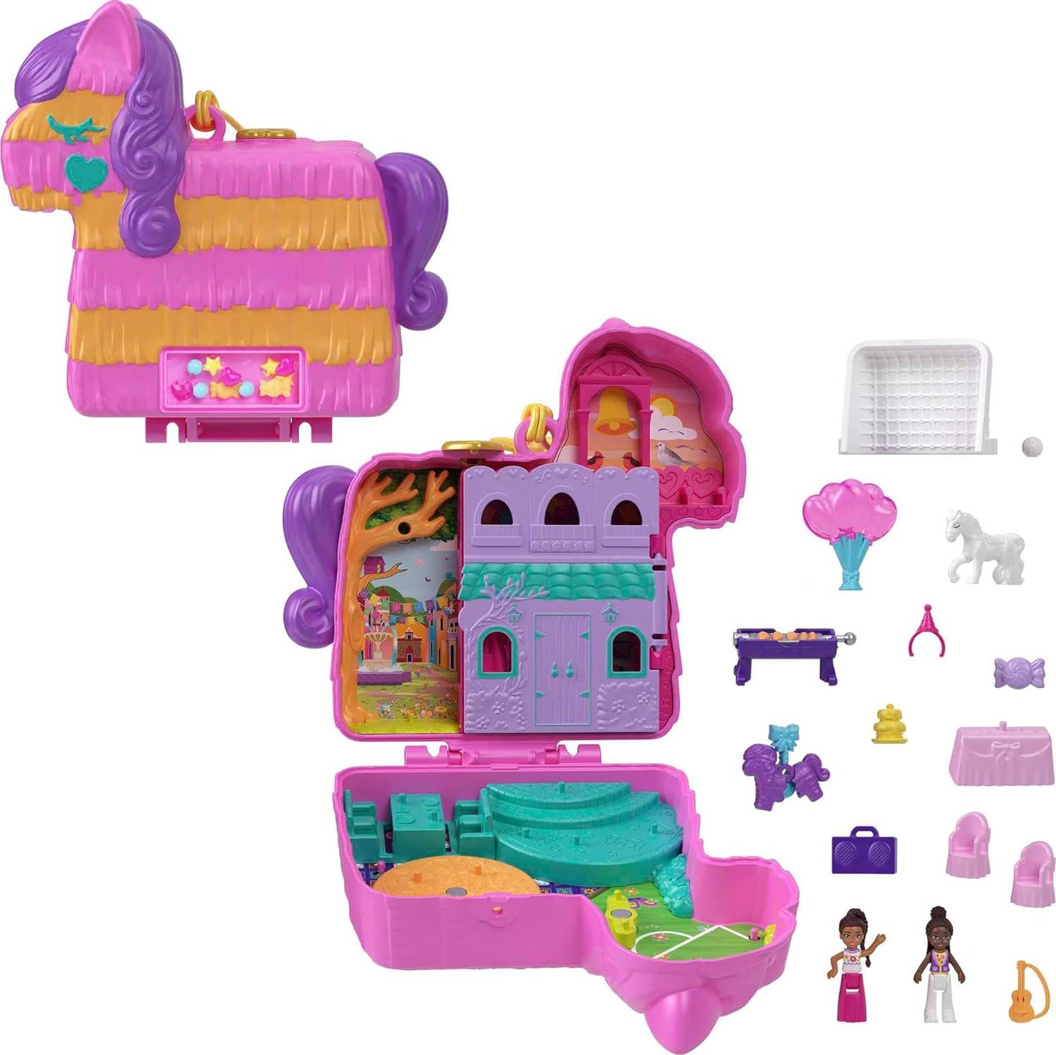 Mattel Polly Pocket - Компактен комплект за пинята (HKV32)