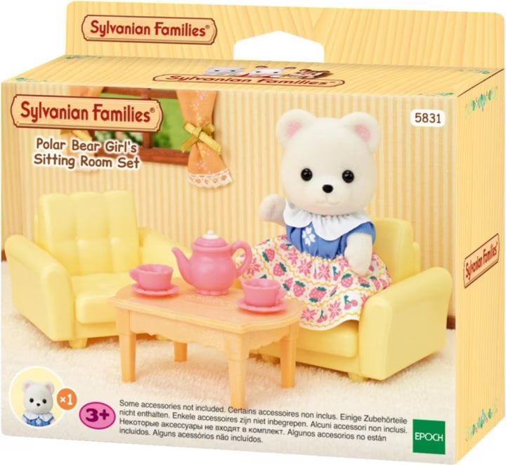 Sylvanian Families – Седящо момиченце полярно мече