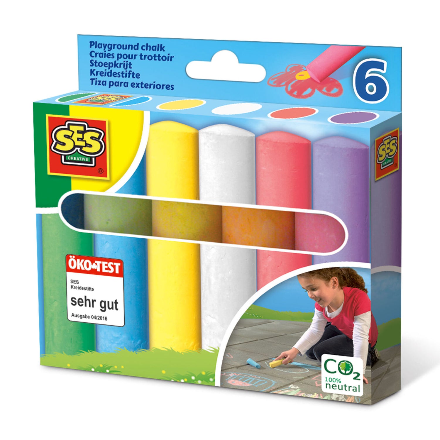 Kreda za igrišče 6 paket