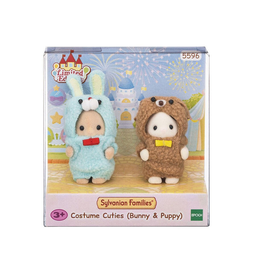 Sylvanian Families - Костюмирани симпатични зайче и кученце