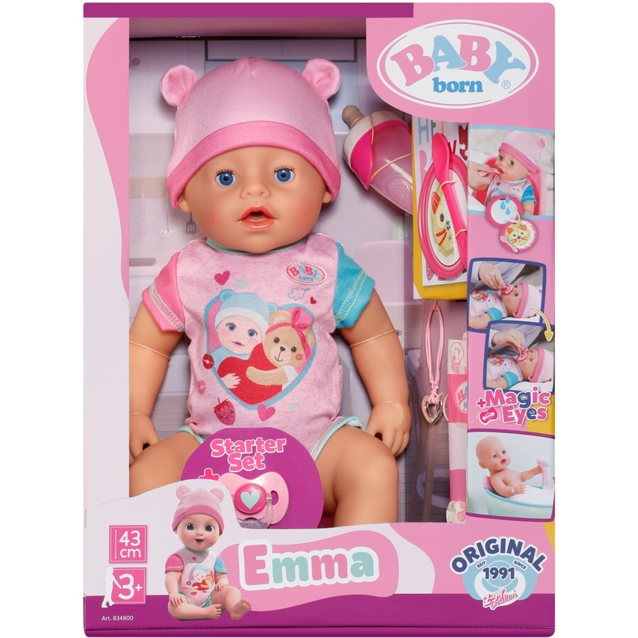 Baby Born - Кукла Ема Magic Girl 43см