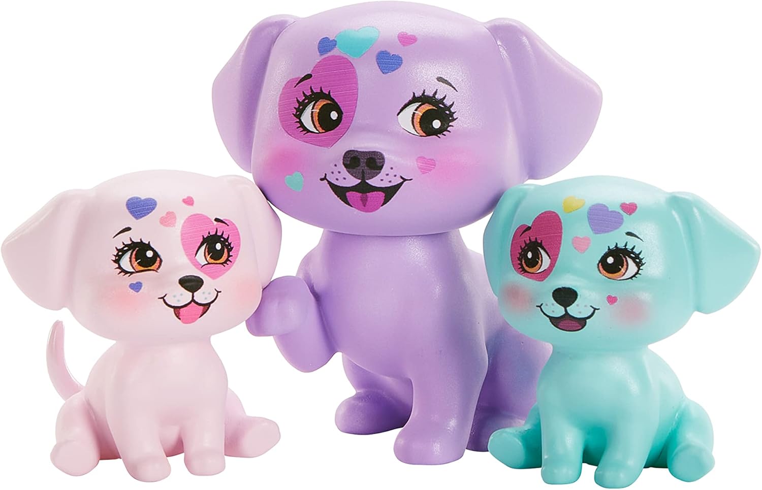 Mattel Enchantimals: Главна улица City Tails - Семейство далматинци Деса (HKN14)